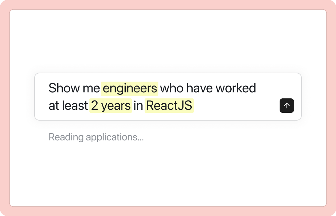 Screen candidates faster